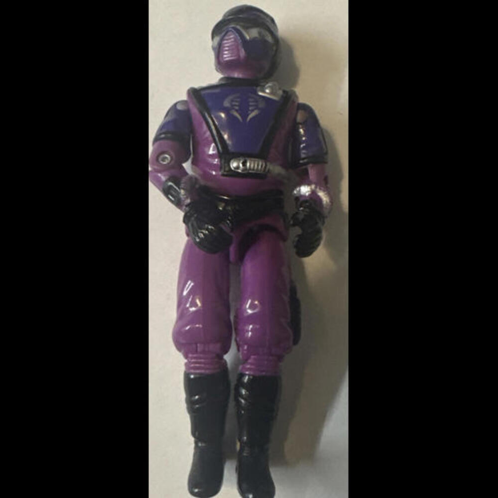 1987 HASBRO G.I JOE TECHNO-VIPER V1  3.75" ACTION FIGURE INCOMPLETE